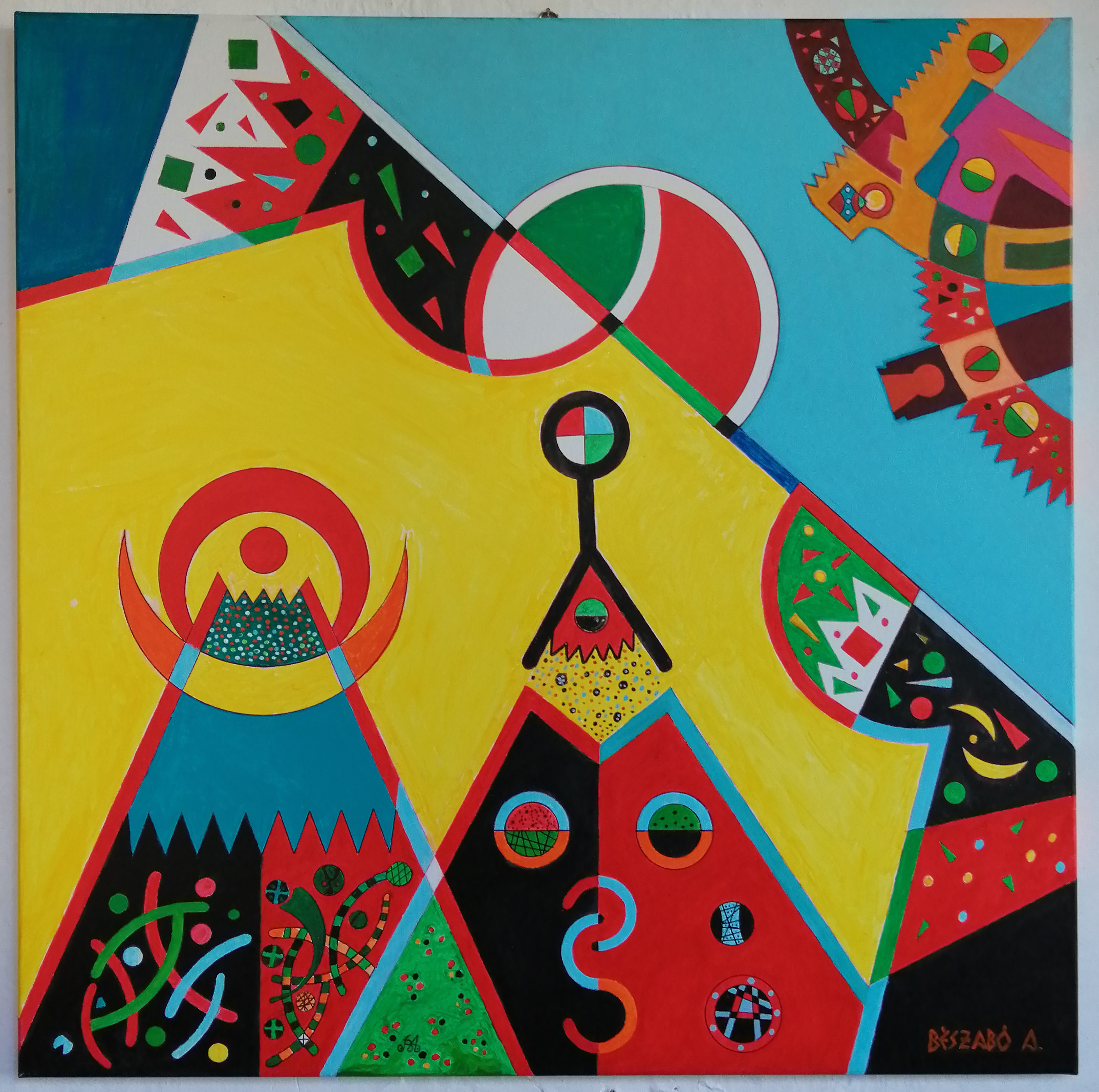 - 1b- Találkozás Konstruktív színekben és formákban II.